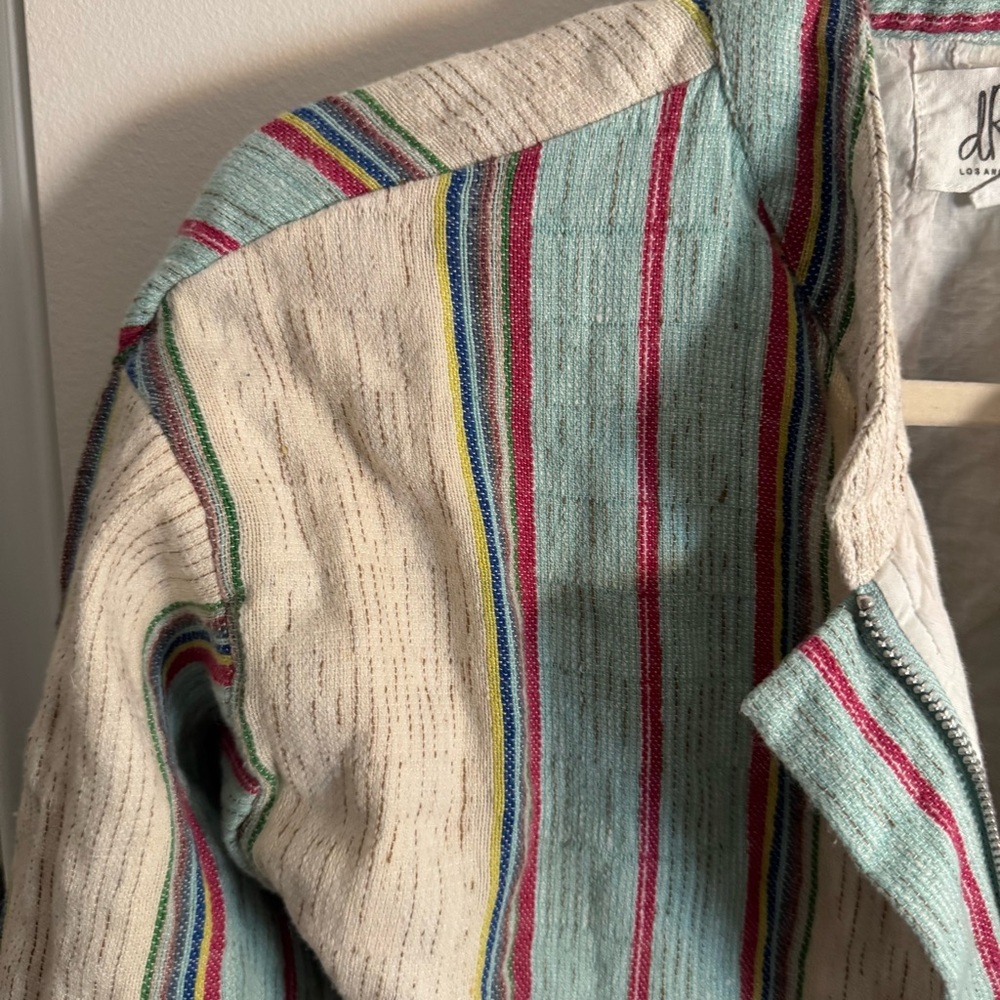 Anthropologie dRA Los Angeles Viola striped jacket - Picture 6 of 7